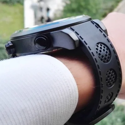 Мъжки часовник Weide Dominator с черна каишка - снимка 2