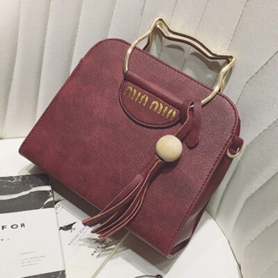 Малка чантичка Vela Wine Red