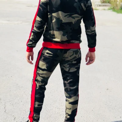 Мъжки комплект Lagos Red Camo - снимка 2