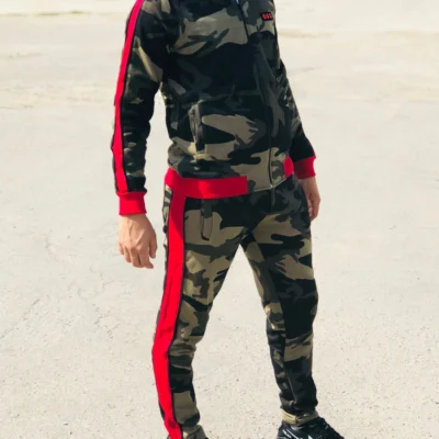 Мъжки комплект Lagos Red Camo