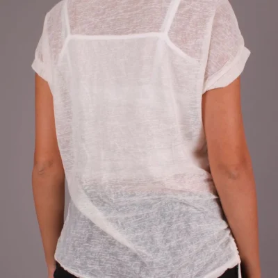 Дамска туника Guitar в бежово - снимка 2
