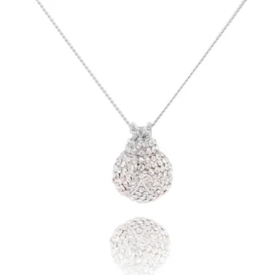Колие Silver Ladybug