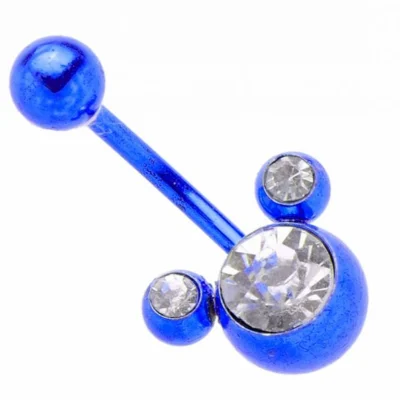 Обеца за пъп D.Blue Mickey