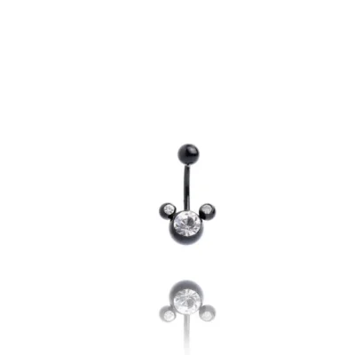 Обеца за пъп Black Mickey