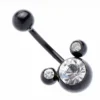 Обеца за пъп Black Mickey