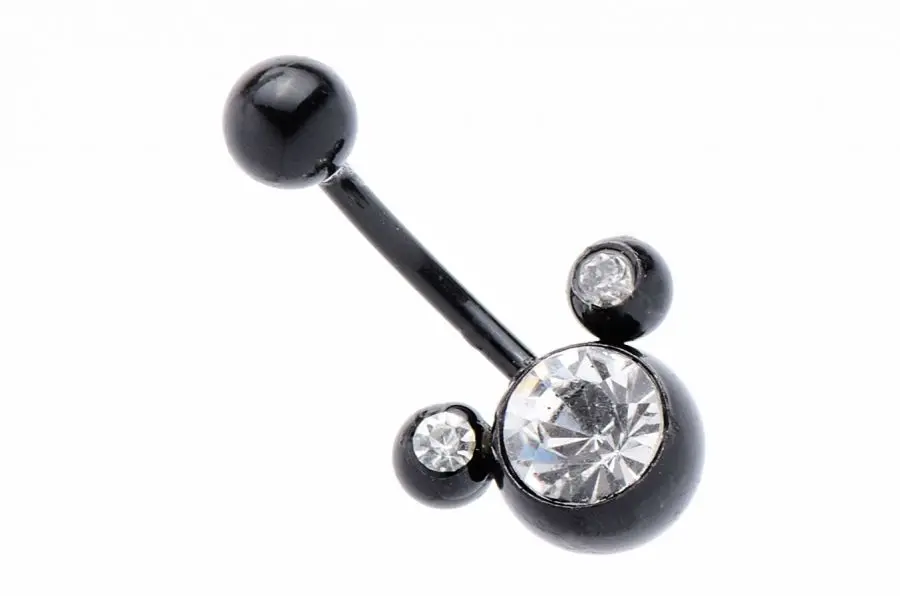 Обеца за пъп Black Mickey Обеца за пъп Black Mickey