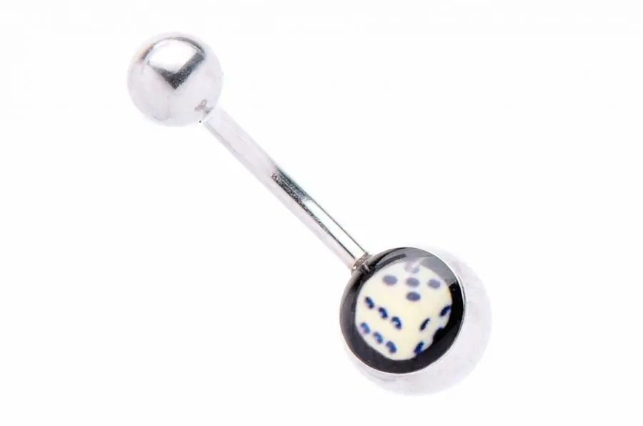 Обеца за пъп Dice Обеца за пъп Dice
