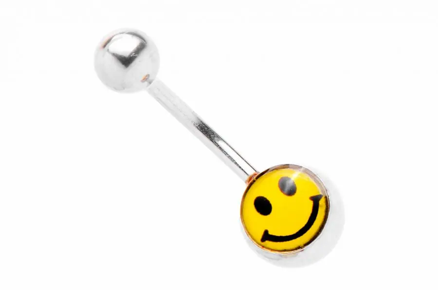 Обеца за пъп Smile Обеца за пъп Smile