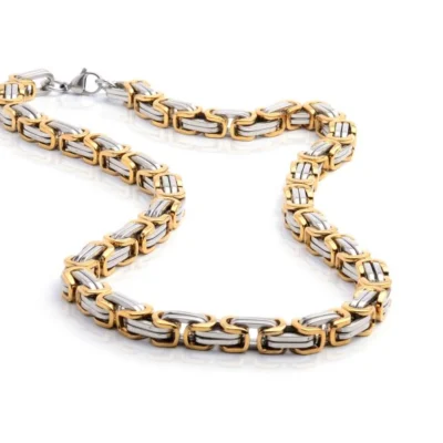 Ланец Zeus Silver-Gold - снимка 2