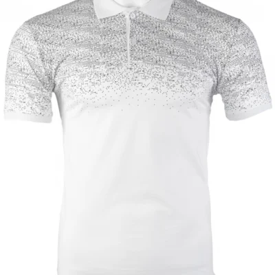 Slimfit Мъжка поло пике тениска с яка 1277-2