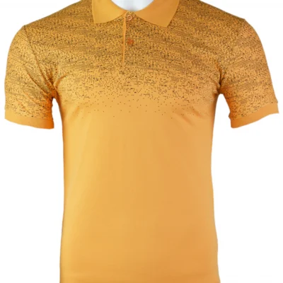 Slimfit Мъжка поло пике тениска с яка 1277-32