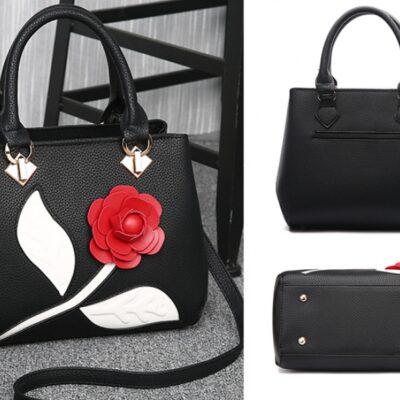 Чанта 3D Rose Black