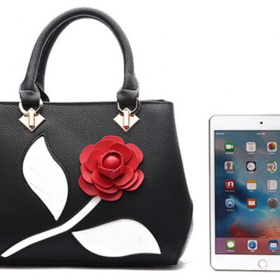 Чанта 3D Rose Black