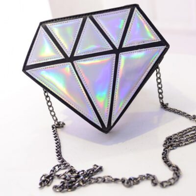 Малка чанта Silver Diamond