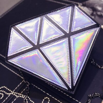 Малка чанта Silver Diamond