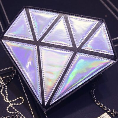 Малка чанта Silver Diamond
