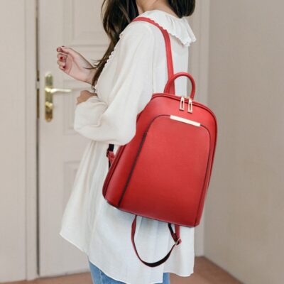 Дамска раница Dina Red