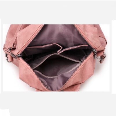 Дамска чанта – раница Orsel Pink
