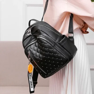 Дамска раница Black Orange