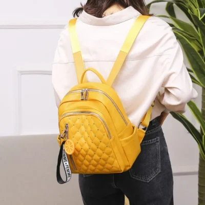 Дамска раница Yellow Orange