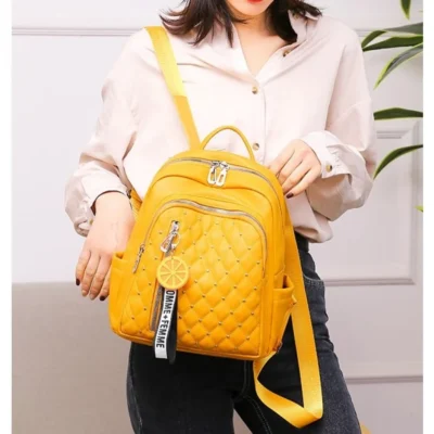 Дамска раница Yellow Orange
