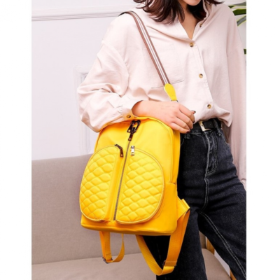Дамска чанта - раница Yellow Ladybug