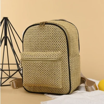 Дамска раница Wicker Beige