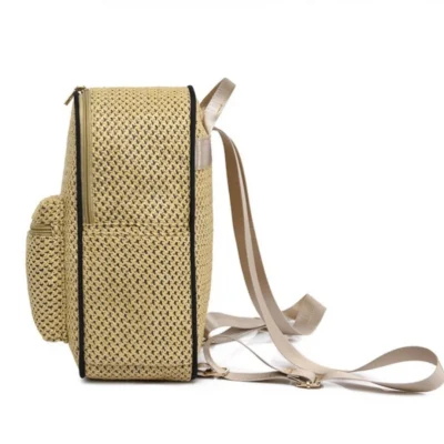 Дамска раница Wicker Beige