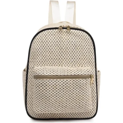Дамска раница Wicker White
