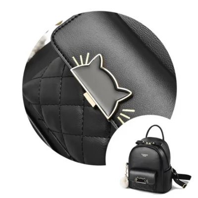 Дамска раница Kitten Black