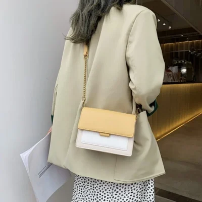 Малка чанта Davina Yellow