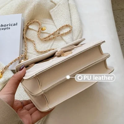 Малка чанта Mondely Beige