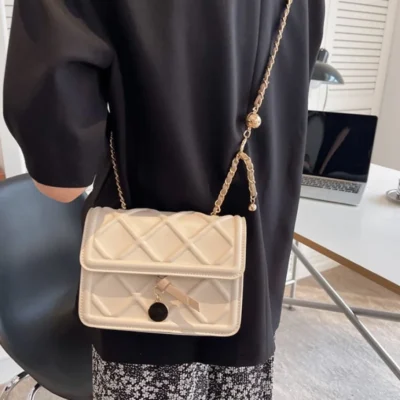 Малка чанта Mondely Beige