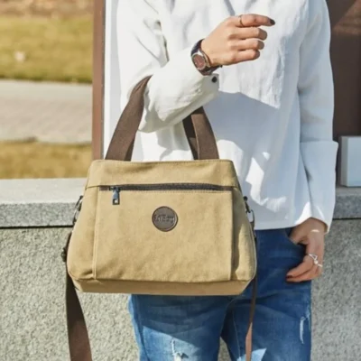 Дамска чанта Lorenda Beige