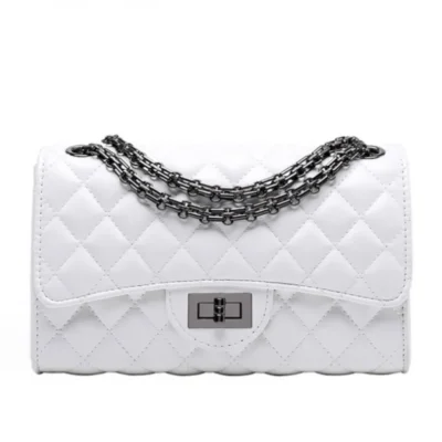 Дамска малка чанта White 1182 - бяла