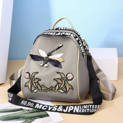 Дамска чанта раница 2в1 Seahorse Khaki