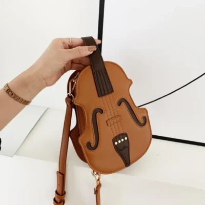 Дамска чанта раница Brown Violin