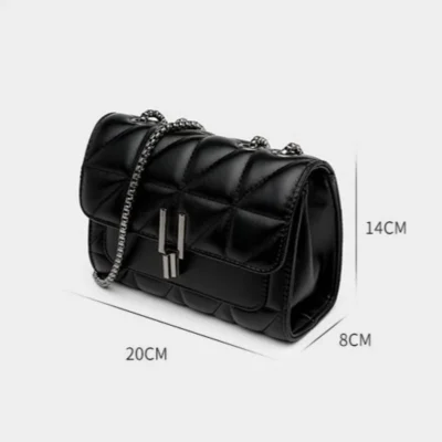 Малка дамска чанта Black Eleonore