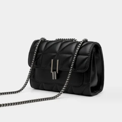 Малка дамска чанта Black Eleonore