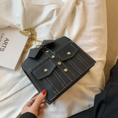 Малка дамска чанта Black Jacket
