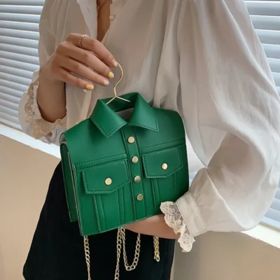 Малка дамска чанта Green Jacket