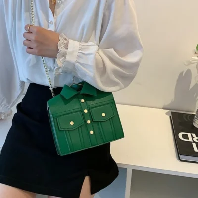 Малка дамска чанта Green Jacket