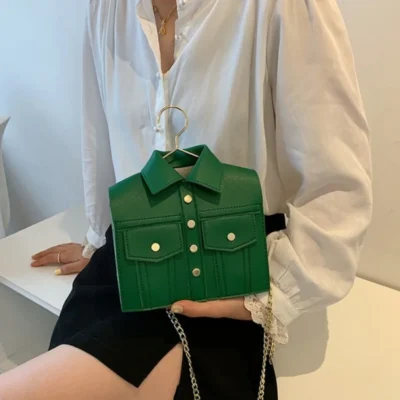 Малка дамска чанта Green Jacket