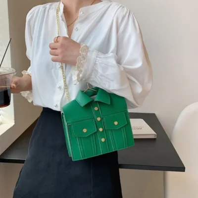 Малка дамска чанта Green Jacket