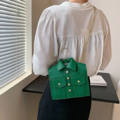 Малка дамска чанта Green Jacket