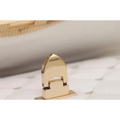 Стилна дамска чанта Hearts White - бяла - bgshopmall.com
