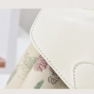 Стилна дамска раница 1262 Beige - бежова