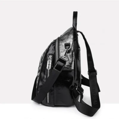 Дамска чанта-раница Ace Black - черна