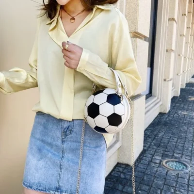 Малка дамска чанта Football