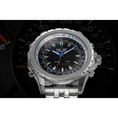 Мъжки часовник Weide Aviator Black